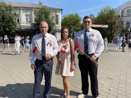 Адвокаты Могилёвской областной коллегии принимают участие в праздничных мероприятиях по случаю Дня Независимости Республики Беларусь 